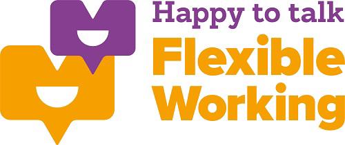Happy to talk flexible working logo1
