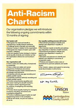 Anti-racism charter10