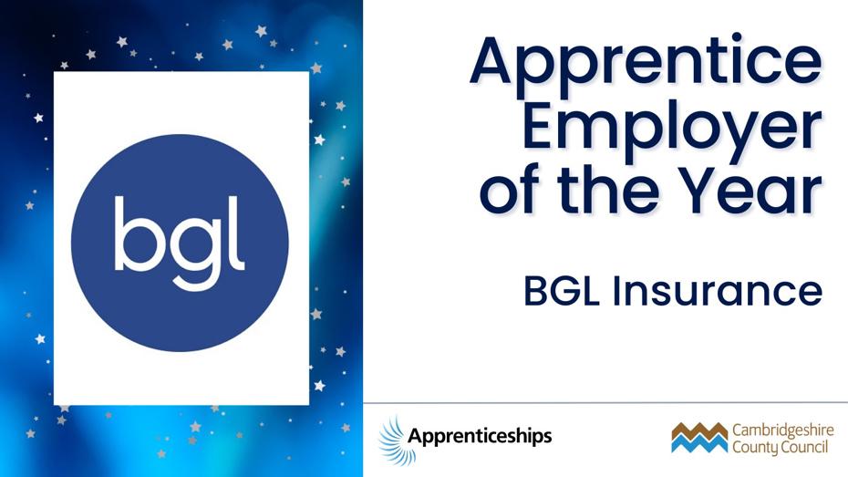 Employer of the Year Award - BGL Insurance