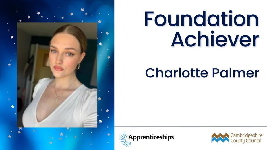 Foundation Achiever Award - Charlotte Palmer